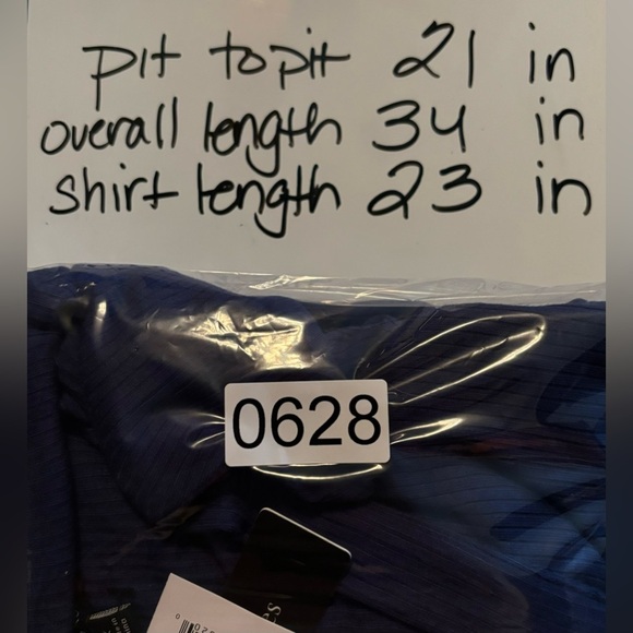 NEW VIOLETS & ROSES COLLARED BUTTON V-NECK BODYSUIT CAREER BLOUSE 1X BLUE 0628 - Picture 8 of 8